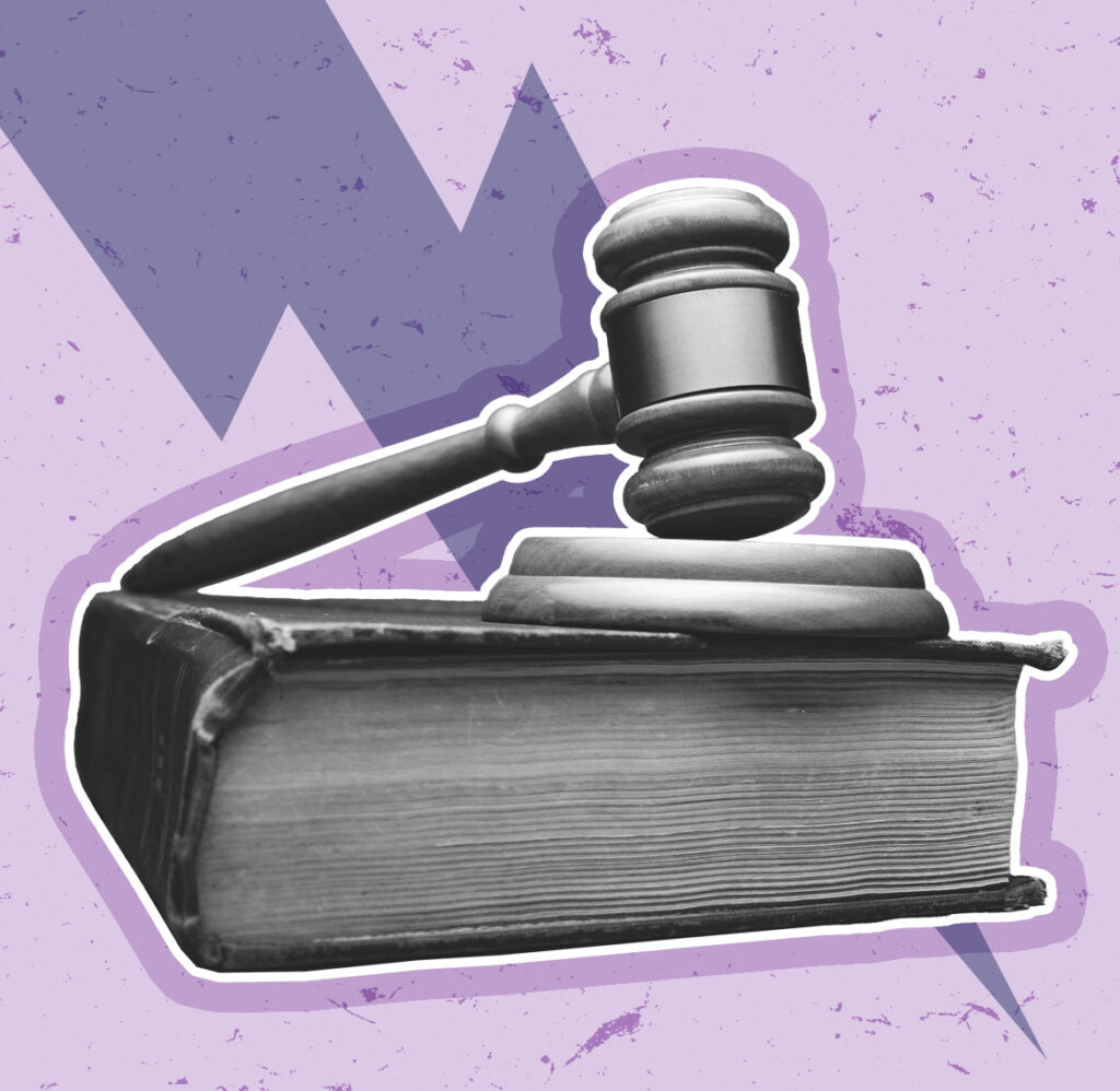 Woman defiantly looking at the united states capital building